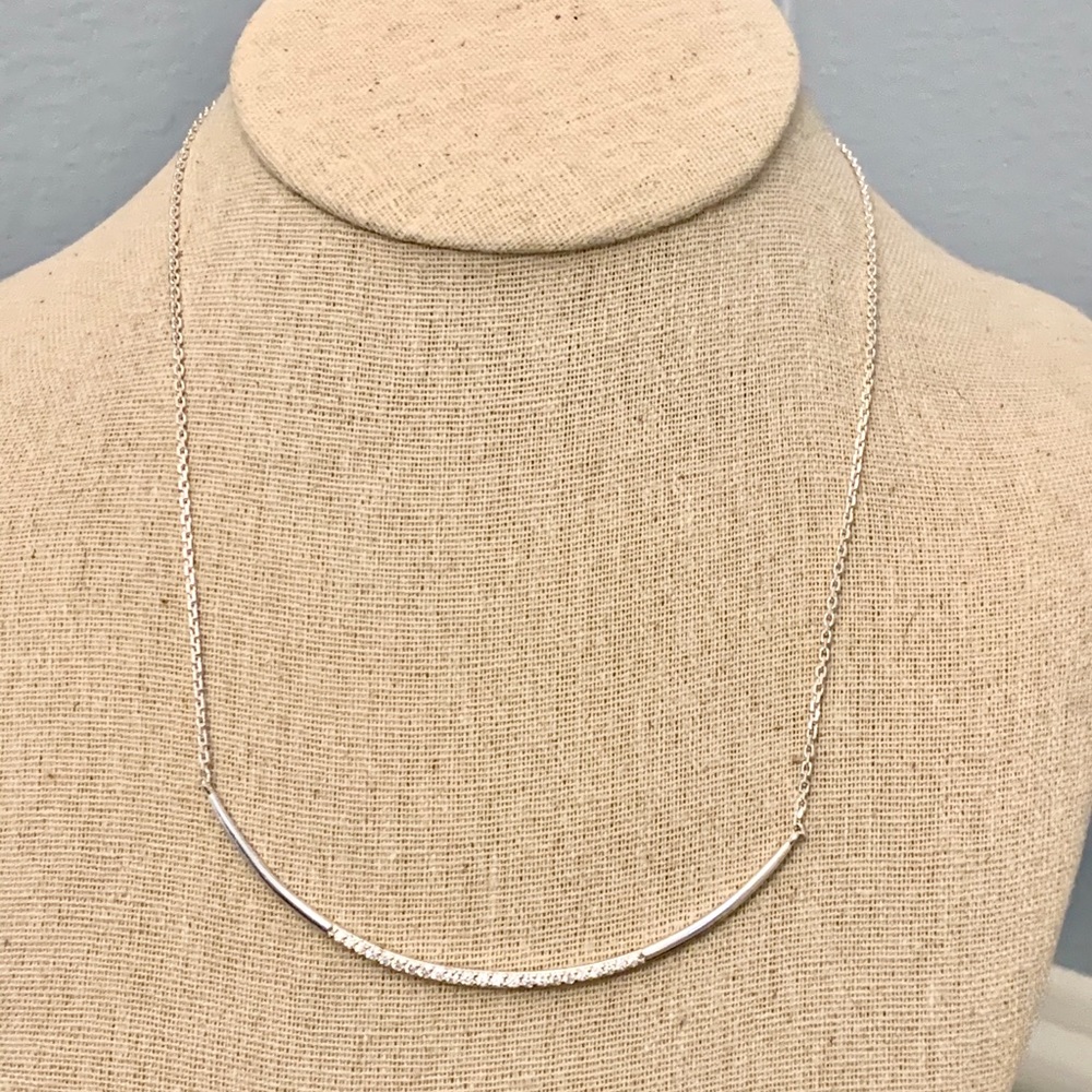Stella & Dot Stylist Sample Silver Crescent